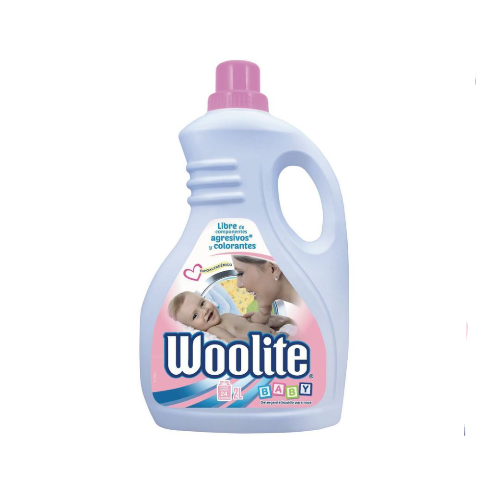 La Vaquita - Detergente Líquido Woolite Ropa Bebé Doypack x 900ml