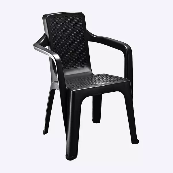 Silla Rimax Eterna Con Brazos Negro