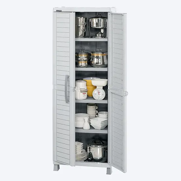 Armario Rimax Grande Barú Gris Claro