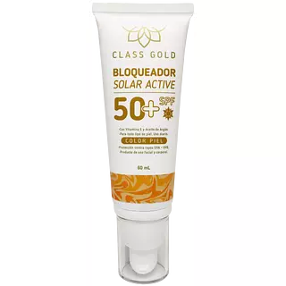 Protector Solar Con Color Class Gold