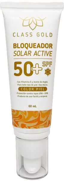 Protector Solar Con Color Class Gold
