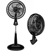 Ventilador Samurai Silence Force Plus 2 En 1 18" Gris