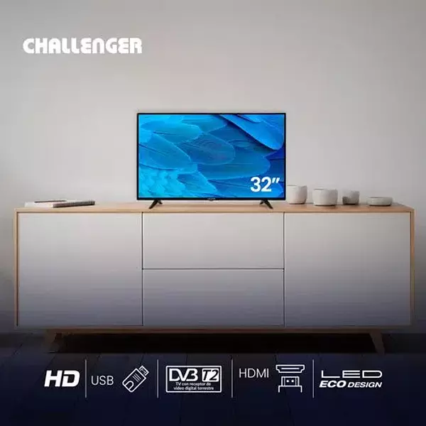 Televisor Challenger 32" Challenger Estandar Hd