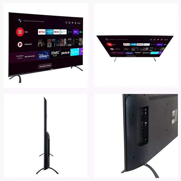Televisor Challenger 58" Androidtv Uhd Smarttv Bt