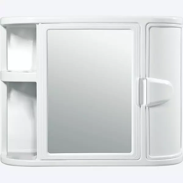 Gabinete Rimax Para Baño Con Espejo Blanco