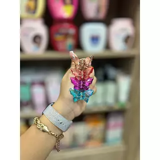 Par Gancho Mariposa Cristal Pequeño