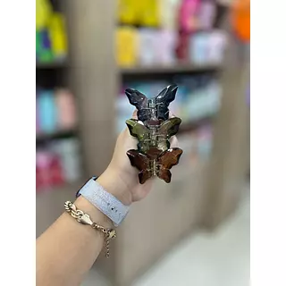 Gancho Mariposa Cristal Mediano