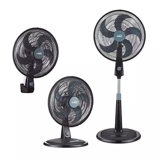 Ventilador Kalley 3 En 1 V31n02 Negro