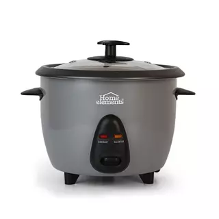 Olla Arrocera Home Elements 1 Litro Color Gris 4 Tazas