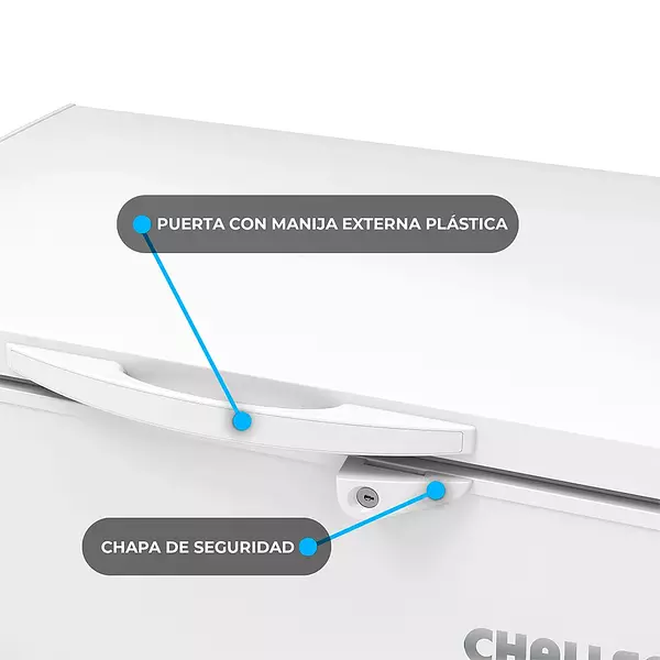 Congelador Horizontal Challenger 204lbrutos -198lnetos Ch199