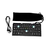 Mini Teclado Bluetooth Plegable Con Soporte Magnético