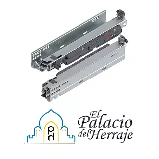 Riel Movento Exte Total Blumotion-S 500mm 40kg -Blum