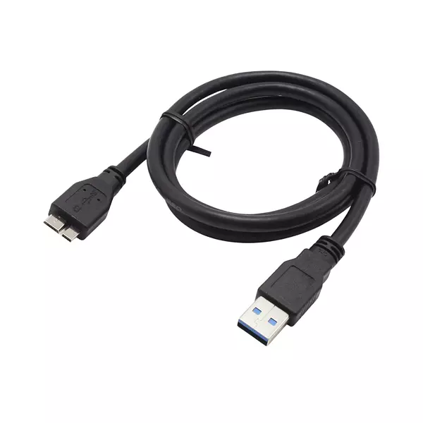 Cable Usb 3.0 Micro Usb Tipo B Para Discos Duros - Negro