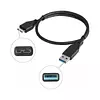 Cable Usb 3.0 Micro Usb Tipo B Para Discos Duros - Negro