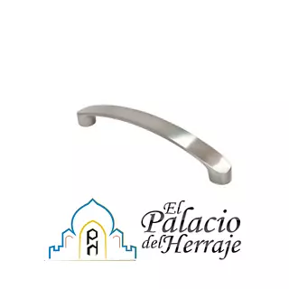 Manija Arco Niquel Cepillado 160 Mm Hma045-04