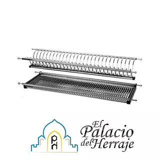 Platero Acero Inox 100mm 3107