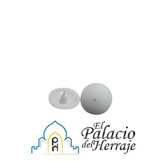Tapatornillo Blanco Plastico 13mm