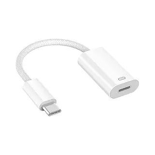 Adaptador Lightning Usb C Usb C Macho Lightning Hembra 60w P