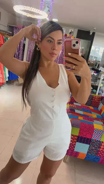 Enterizo Blanco – Elegante Y Versátil