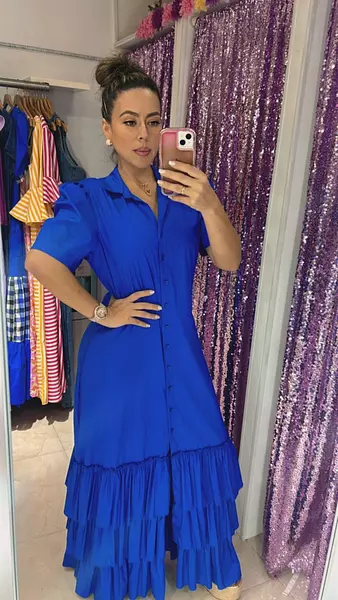 Vestido Azul Rey – Estilo Fresco Y Sofisticado