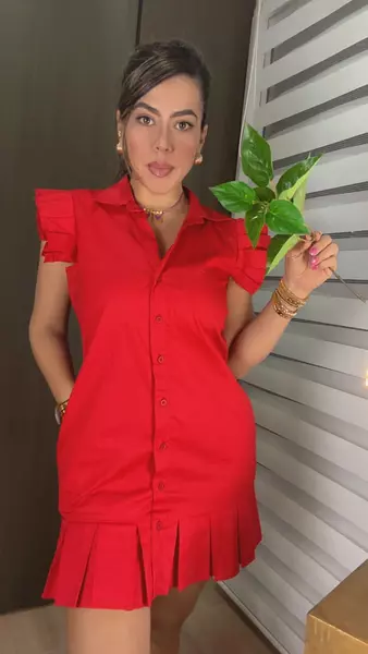 Vestido Rojo - Elegancia Atemporal