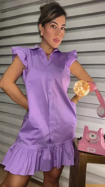 Vestido Lila - Dulzura Pastel