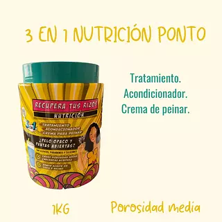 Tratamiento Nutrición 3 En 1 Ponto
