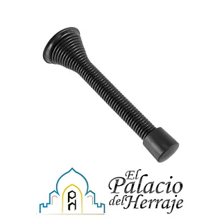 Tope Puerta Resorte Negro 3" Induma T1312-0012