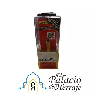 Fresa Retestear 2 cuchillas Con /Rodamiento 1/4x5/16x1" -12553- Well