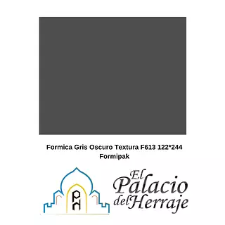 Formica Gris Oscuro Textura F613 122*244 Formipak