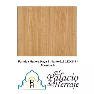 Formica Madera Haya Brillante-512 122x244 - Formip