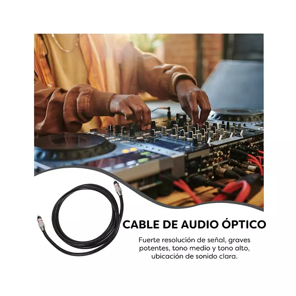 Cable De Audio Óptico Digital