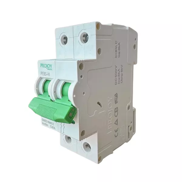 Breaker Dc 2p 10/16/20/25/32/40/50/63a (500v) Projoy