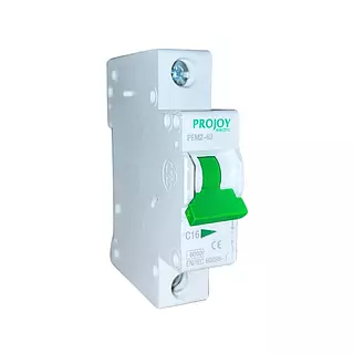 Breaker Ac 1p (230/440) 6/10/16/20/25/32/40/50/63a Projoy