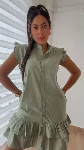 Vestido Verde Menta – Dulzura Pastel