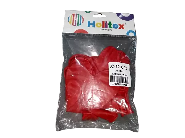 Globo Corazón Rojo