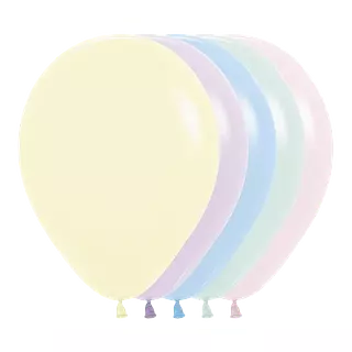 Globo R-12 Pastel Mate Fashion Balloons