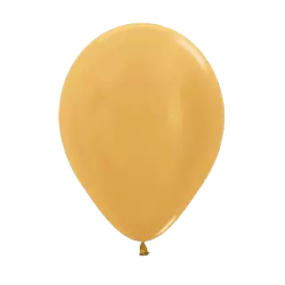 Globo R-12 Metal Dorado Sempertex