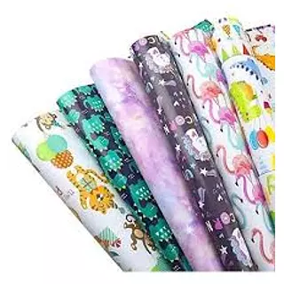 Papel Regalo Corriente Motivos X Unidad