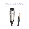Cable Xlr Hembra 3.5 Macho Micrófono