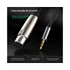 Cable Xlr Hembra 3.5 Macho Micrófono