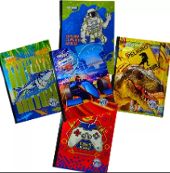 Cuaderno cosido 100h cuadros mas pappyer c01137-502 c01138-502