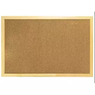 Tablero Cartelera Corcho 60x80 Madera Artecma