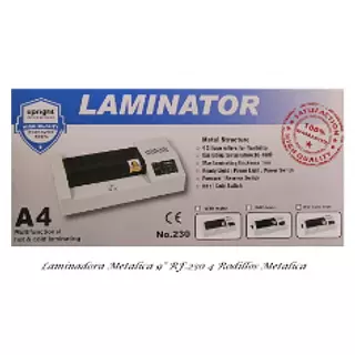 Laminadora metalica selecta 230