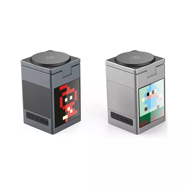 Cargador Inalámbrico Magnético 3 En 1 Con Altavoz Bluetooth