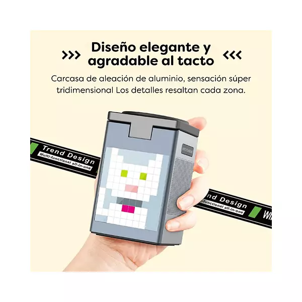 Cargador Inalámbrico Magnético 3 En 1 Con Altavoz Bluetooth