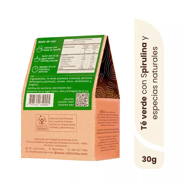 Spiruté Verde Con Spirulina