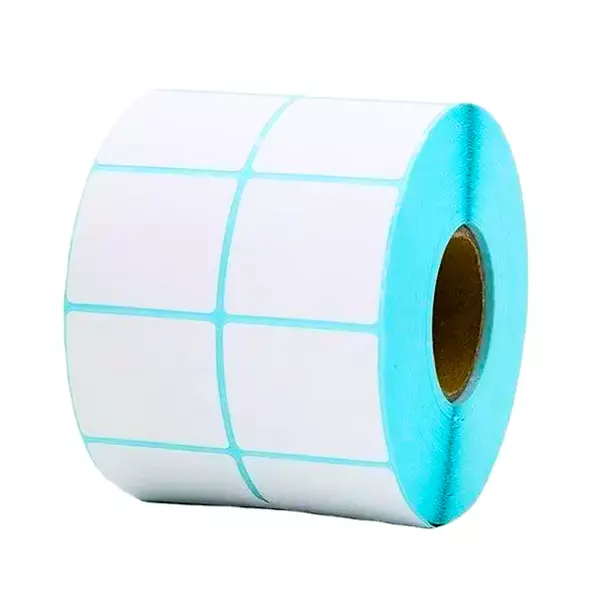 Papel Térmico De Etiquetas 2 Lineas 32 * 25 * 5000 Etiquetas