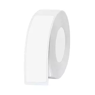 Sticker 12*40mm Cinta Adhesiva -Blanco