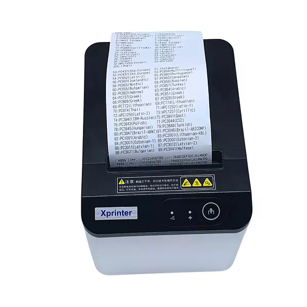 Impresora Térmica Pos Xpt80q Con Usb Papel 80 Mm